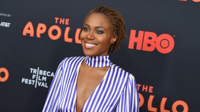 US actress DeWanda Wise attends the screening for "The Apollo" during the 2019 Tribeca Film Festival on April 24, 2019. AFP