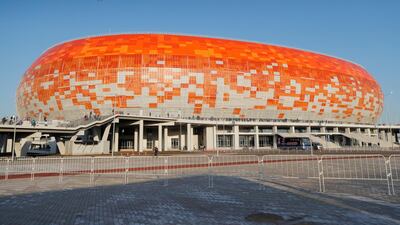 Mordovia Arena in Saransk. Capacity of 44,000. Will host group games. Maxim Shemetov / Reuters