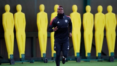 Paul Pogba is expected to take the field for Manchester United's Champions League game against CSKA Moscow. Jason Cairnduff / Reuters