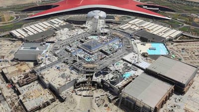 Around 63 per cent of Yas Malls' 235,000 square metre floor space has been rented out with another 18 per cent in advanced negotiations.