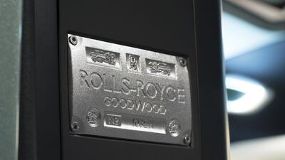 Although sales fell in China last year, the company in total still sold the second-highest number of cars in its 112-year history. Courtesy Rolls-Royce