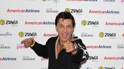 Beto Perez will be in Abu Dhabi for a special Zumba session at du Forum. Photo by Ben Pruchnie / Getty Images