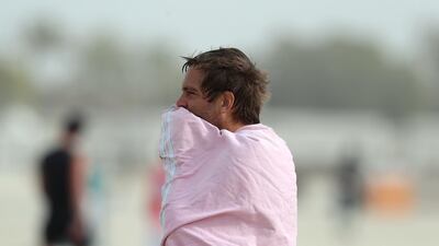 The skies will be hazy and partly cloudy at times as temperatures struggle to reach 20°C above on the coast. Chris Whiteoak /The National