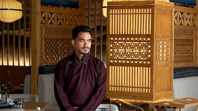 Anjum Qadir, the creative force behind Ryu Oka restaurant at his family-owned Grand Dragon hotel. Photo: Ryu Oka