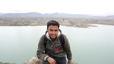 Arifullah Amini served as a translator for French forces in Afghanistan before they withdrew from the country in 2014. Photo courtesy Arifullah Amini