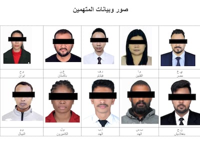 The ten have been remanded in custody. Wam