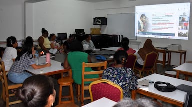 Dubai's Digital School project is collaborating with education authorities to train 100 teachers at 11 schools in the Seychelles. Photo: Wam
