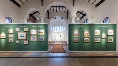 Landscapes depicted include Tanzania, East Africa, which is one of the prince’s favourite places to paint, Turkey, Greece, the Scottish mountains and Provence, in the south of France. Photo: Prince's Foundation