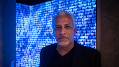 Mohamed Kazem credits much of his early experimentation to the mentorship of Hassan Sharif. Antonie Robertson / The National