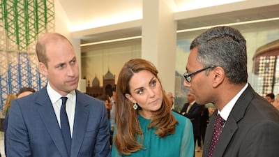 The visit was schedulled ahead of their royal tour to Pakistan. Getty Images