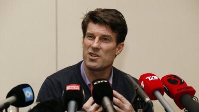 Michael Laudrup had led Swansea to a League Cup victory last season and well into the Europa League and FA Cup this year before being sacked. Lefteris Pitarakis / AP