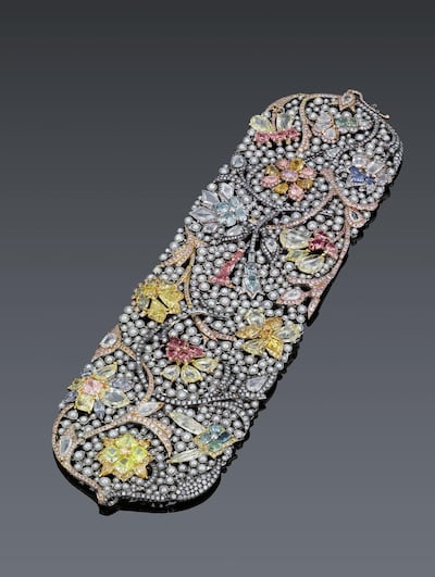 The Boghossian diamond bracelet that will be auctioned by Christie’s on May 29