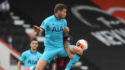 Jan Vertonghen - 6: First start since the restart and looked rusty. Reuters