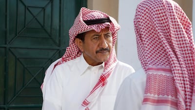 Veteran actor Nasser Al Qasabi plays the head of Al Tayan family on the show. Courtesy MBC