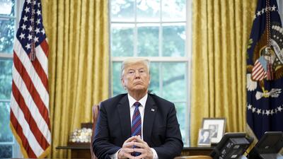 US President Donald Trump's actions seek to undermine key Palestinian demands. AFP