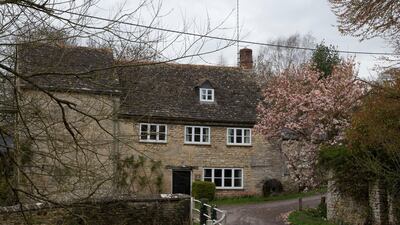 The village of Wootton, where businessman Arif Naqvi has his Wootton Place estate. Stephen Lock for The National