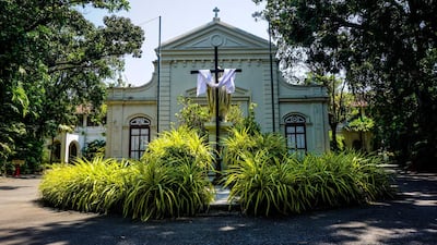 The front of the Archbishop’s House in Colombo, Sri Lanka, April 24, 2019. Jack Moore / The National