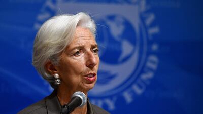 IMF managing director Christine Lagarde said improving access to credit for SMEs could boost regional economies and create jobs. AFP