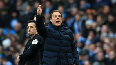 Fulham manager Scott Parker. AFP