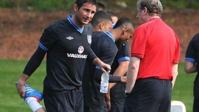 Frank Lampard, left, is just one of a plethora of players who have pulled out of England's squad. Michael Regan / Getty Images
