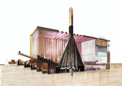 The Netherlands Pavilion, like many offerings at the global event, will have nature at its heart. Courtesy V8 Architects