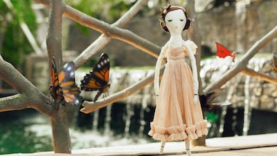 Raluka by Maria Lucia Hohan, at Dubai Butterfly Garden. Courtesy S*uce