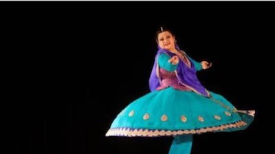 Rani Khanam performs at the Soorya India Festival. Sammy Dallal / The National