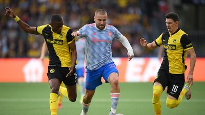 Luke Shaw - 6. Purposeful and confident going forward. Came wide in first half and even wider in second as the defence went to five at the back. Couldn’t get across to prevent equaliser. Getty
