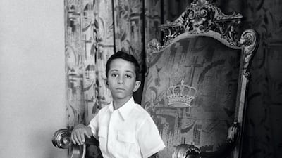 A young King Faisal II of Iraq pictured in 1945. Getty Images
