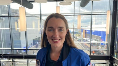 European Space Agency astronaut Rosemary Coogan hopes to be part of space study team looking at developing countermeasures to ageing. Thomas Harding / The National