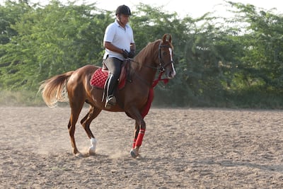 An equestrian class at House of Rohet in Rajasthan, India. Photo: House of Rohet