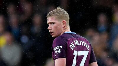 Centre midfield: Kevin de Bruyne (Manchester City) – Controlled another game from the midfield to provide the platform for City’s attackers to score six goals at Watford. Will Oliver / EPA
