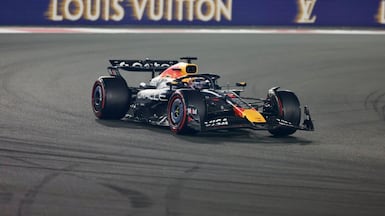 Max Verstappen during qualifying for the 2025 Abu Dhabi GP. Chris Whiteoak / The National