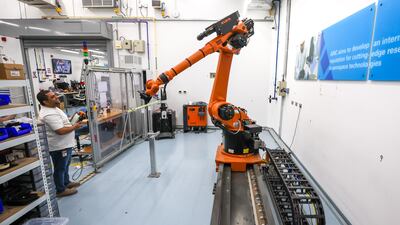 Prof Yahya Zweiri and colleagues, who work in the university's Advanced Research and Innovation Centre, have developed technology for the inspection of countersinks, which are the holes for rivets, bolts or screws.