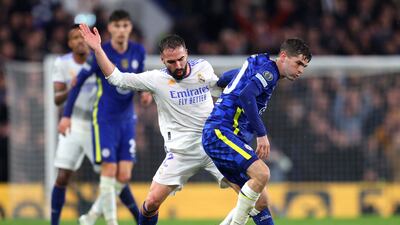 Dani Carvajal - 8: On his toes in opening minute to clear dangerous Mount cross and impressive performance throughout from experienced full-back. Getty