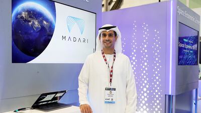 Shareef Al Romaithi, founder of Madari Space, is preparing to undertake a six-week simulation mission to further efforts to explore Mars. Pawan Singh / The National