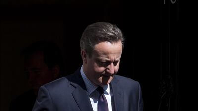 Britain's David Cameron sold his stake in Blairmore investment fund, which featured in Panama Papers, for £31,500 four months before becoming prime minister. Justin Tallis / AFP