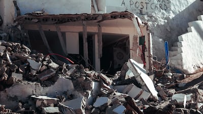 Graffiti highlights the beauty of Imsouane before the bulldozers moved in