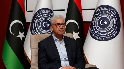 Fathi Bashagha quashed hopes of holding presidential elections in Libya in 2022. AP
