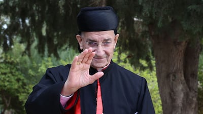 Lebanon's Maronite Patriarch Bechara Al Rai often addresses national concerns in his sermons. AFP