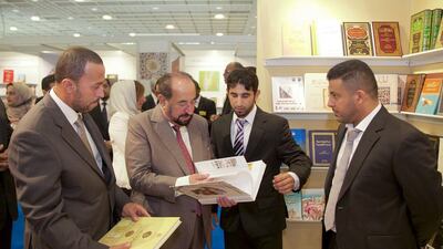 Dr. Sheikh Sultan bin Mohammed, Ruler of Sharjah, visits the Frankfurt Book Fair