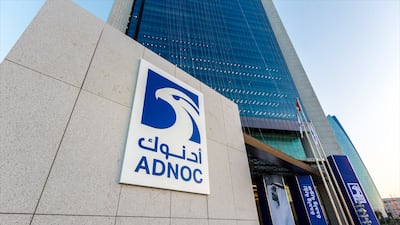 Adnoc's headquarters in Abu Dhabi. The pipelines include 17 onshore and five offshore pipelines across the region, covering 806 kilometres with a total capacity of 18 million barrels per day. Courtesy: Adnoc