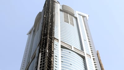 On Friday, a fire quickly spread to 64 floors, raising questions about how such a fast moving fire could be stalled in future. Karim Sahib / AFP