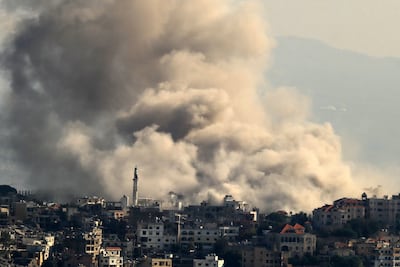 Israeli forces reportedly demolished dwellings in Khiam in southern Lebanon on Sunday, days into a fragile ceasefire. AFP