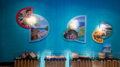 Interior of the Vanuatu pavilion. David Koriako/Expo 2020 Dubai