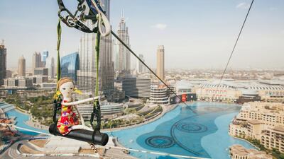 Melody, designed by All Things Mochi, is one among 27 dolls dressed in designer togs. Courtesy s*uce