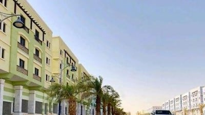 Land prices in Saudi Arabia and other countries remain high, making it difficult for builders to make money on low-priced homes. Above, Al Qasr residential home project in Riyadh. Waseem Obaidi / Bloomberg News