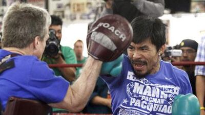 Manny Pacquiao, the Filipino, may continue his life as a professional boxer even as he looks towards a career in politics.