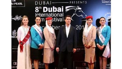 A reader expresses appreciation for events at the Dubai International Film Festival. Pawan Singh / The National