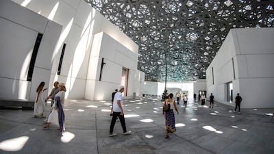 Louvre Abu Dhabi is increasingly loaning artefacts from its own collection as well as borrowing from international institutions. Victor Besa / The National